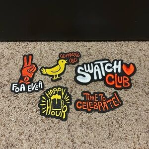 NEW Swatch Club Iron On Patches